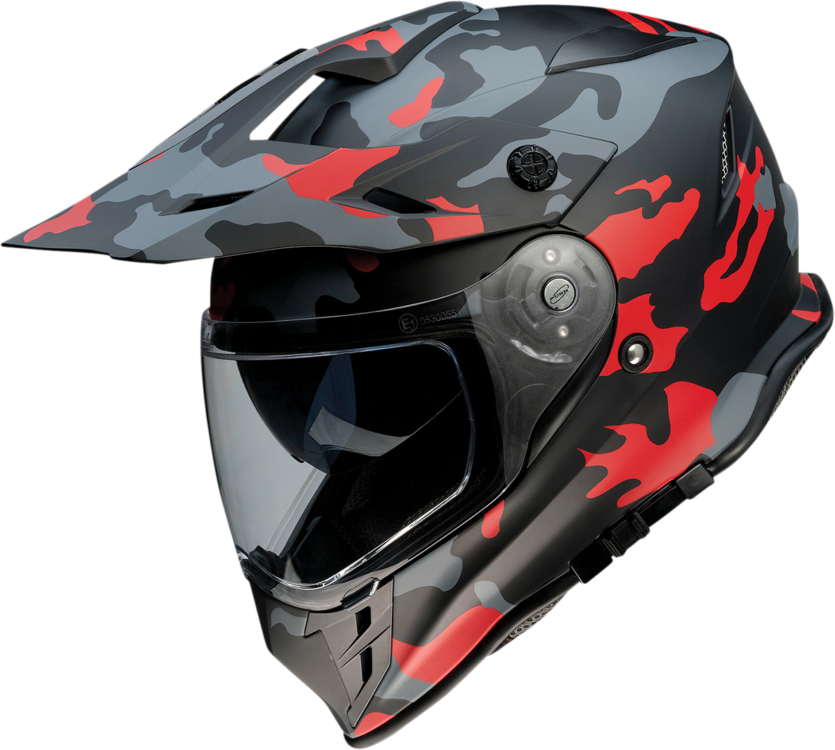 Z1R Range Helmet - Camo - Red - Large 0140-0096