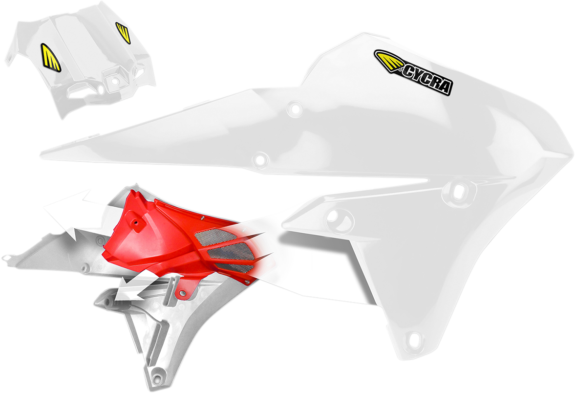 CYCRA Powerflow Shrouds - White 1CYC-1782-42