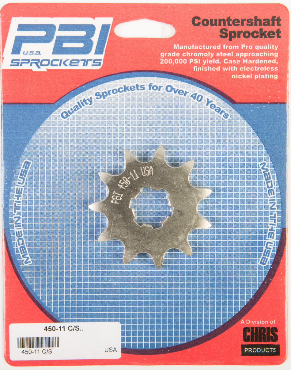 PBIFront Cs Sprocket Steel 11t-520 Kaw450-11