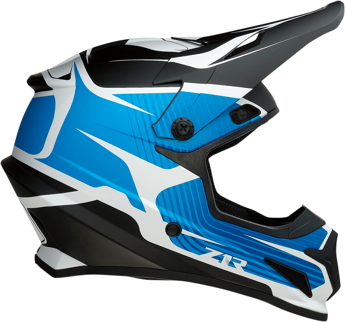 Z1R Rise Helm - Flamme - Blau - Medium 0110-7250 