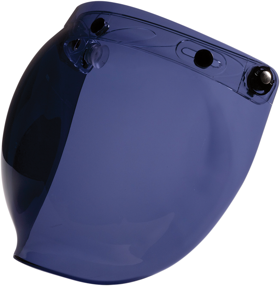 Z1R Flip-Up Bubble Shield - 3-Snap - Smoke 0130-0750