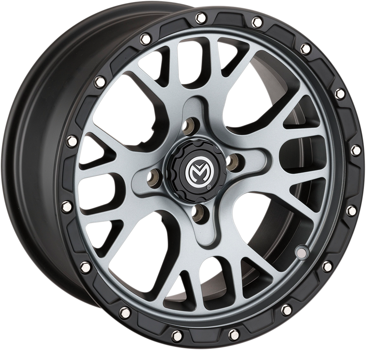 Rueda MOOSE UTILITY - 545X - Delantera/Trasera - Gris - 14x7 - 4/156 - 4+3 545147156SGBL44 