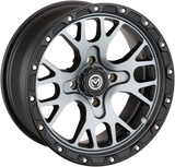 Rueda MOOSE UTILITY - 545X - Delantera/Trasera - Gris - 14x7 - 4/156 - 4+3 545147156SGBL44 