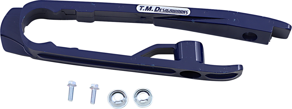 T.M. DESIGNWORKS Chain Slider - KTM/Husqvarna/Gas Gas - Blue DCS-KT3-BL2