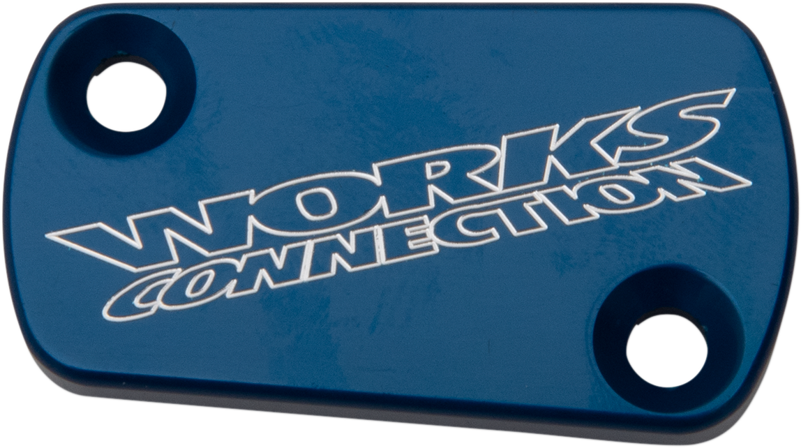 WORKS CONNECTION Clutch Cover - Blue 21-150