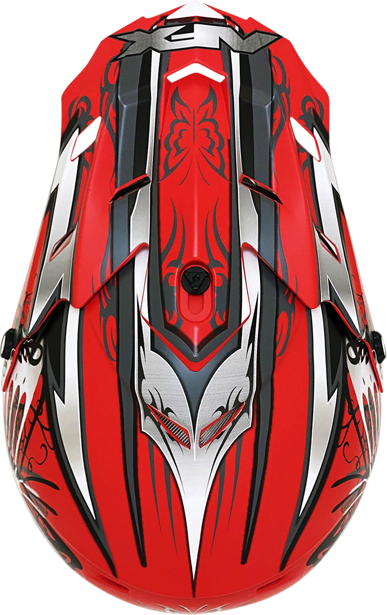 AFX FX-17 Helmet - Butterfly - Matte Ferrari Red - XL 0110-7120