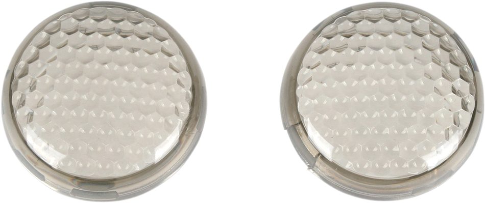 DRAG SPECIALTIES Replacement Lens - Smoke - Honeycomb 20-6578-SL