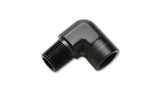 Vibrant 3/8in NPT Female to Male 90 Degree Pipe Adapter Fitting 11342