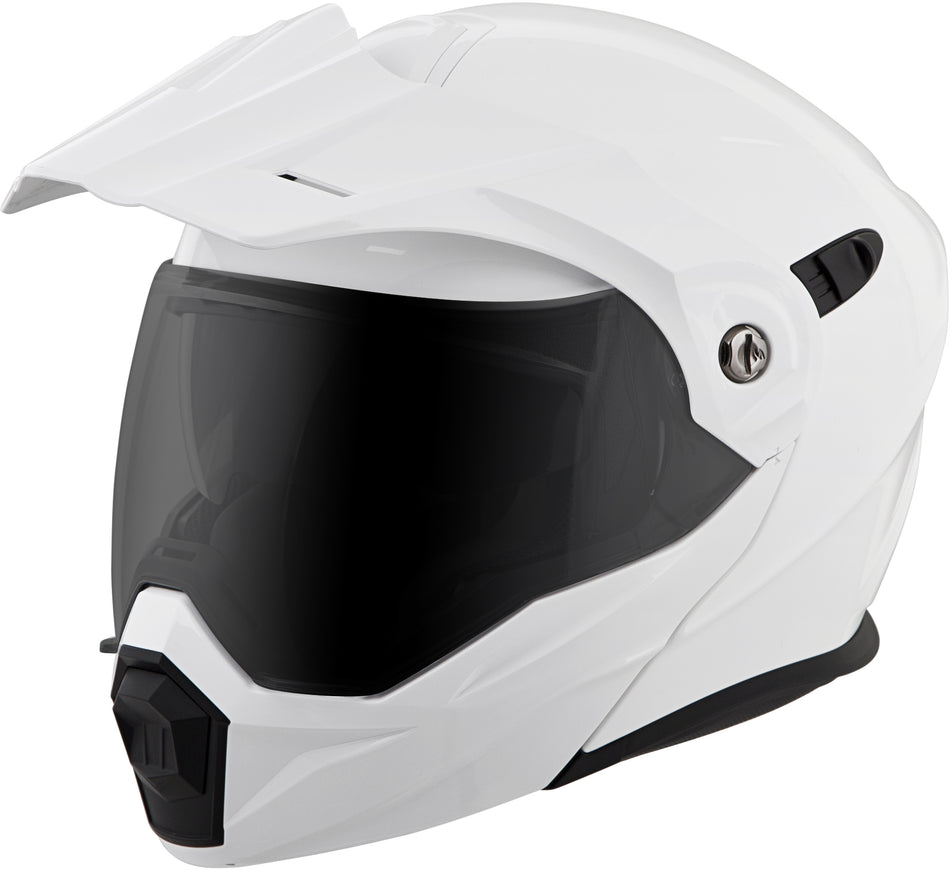 SCORPION EXO Exo-At950 Modular Helmet Gloss White Md 95-0054