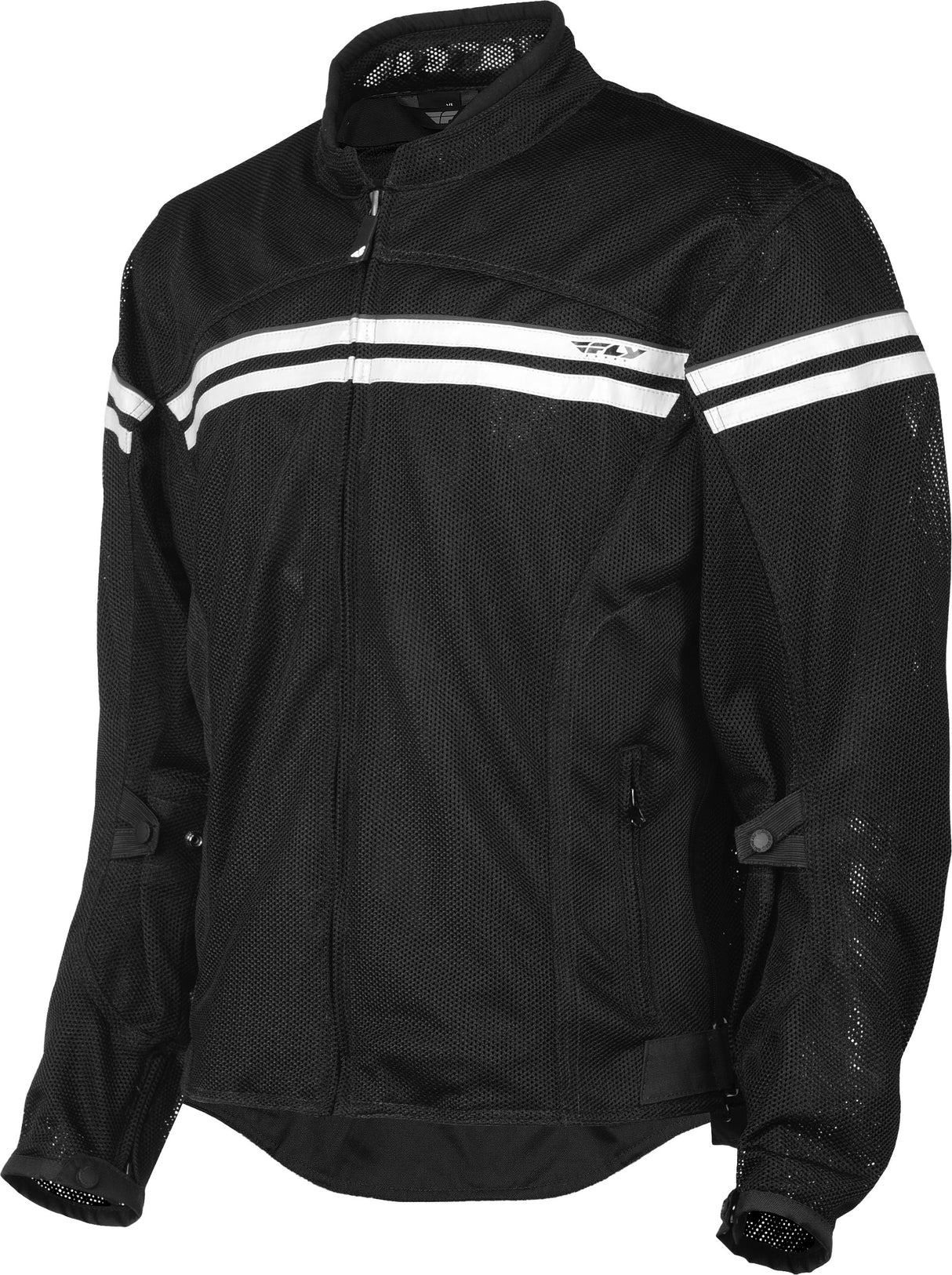 FLY RACING Flux Air Mesh Jacket Black/Cream L #5948 477-4048~4