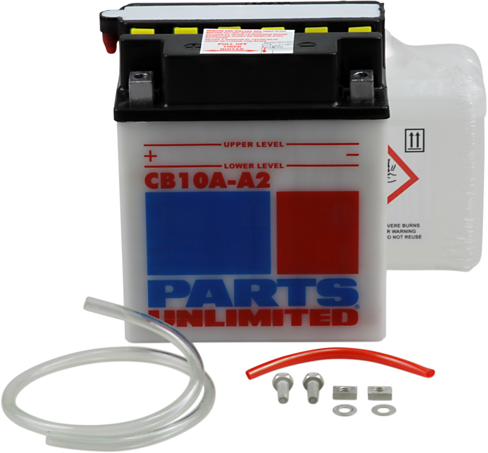 Parts Unlimited Battery - Yb10a-A2 Cb10a-A2-Fp