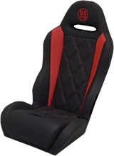 BS SAND Performance Seat - Big Diamond - Black/Red PBURDBDKW