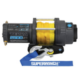 Superwinch 2500 LBS 12V DC 3/16in x 40ft Synthetic Rope Terra 2500SR Winch - Gray Wrinkle 1125270