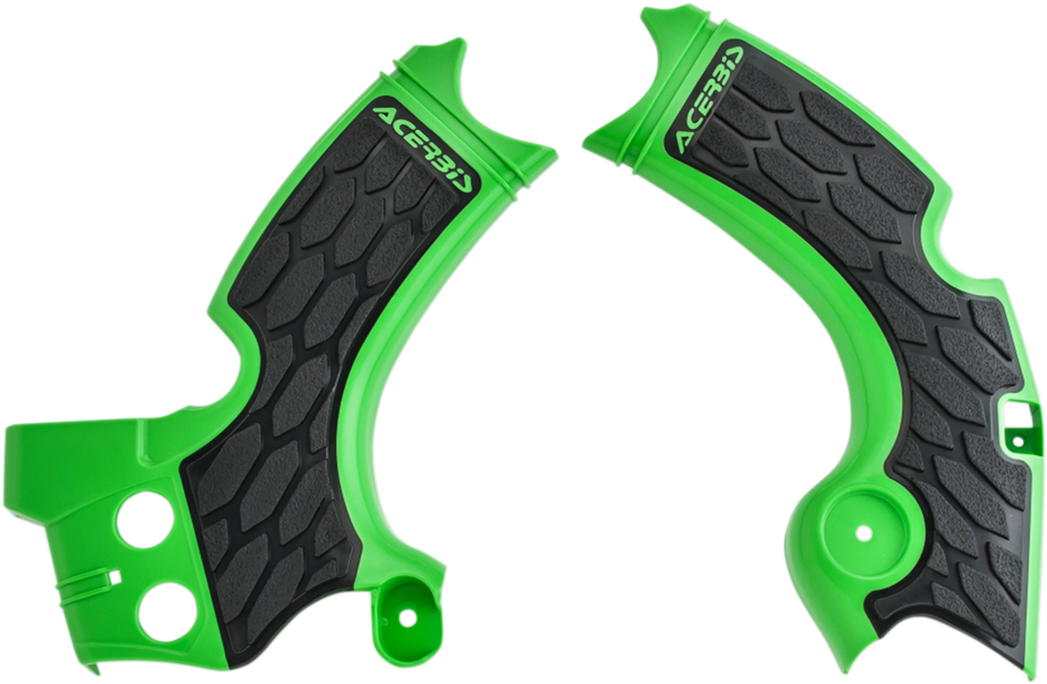 Protectores de bastidor ACERBIS X-Grip - Verde/Negro N/F 15-18 KX450F&gt;05051370 2657591089