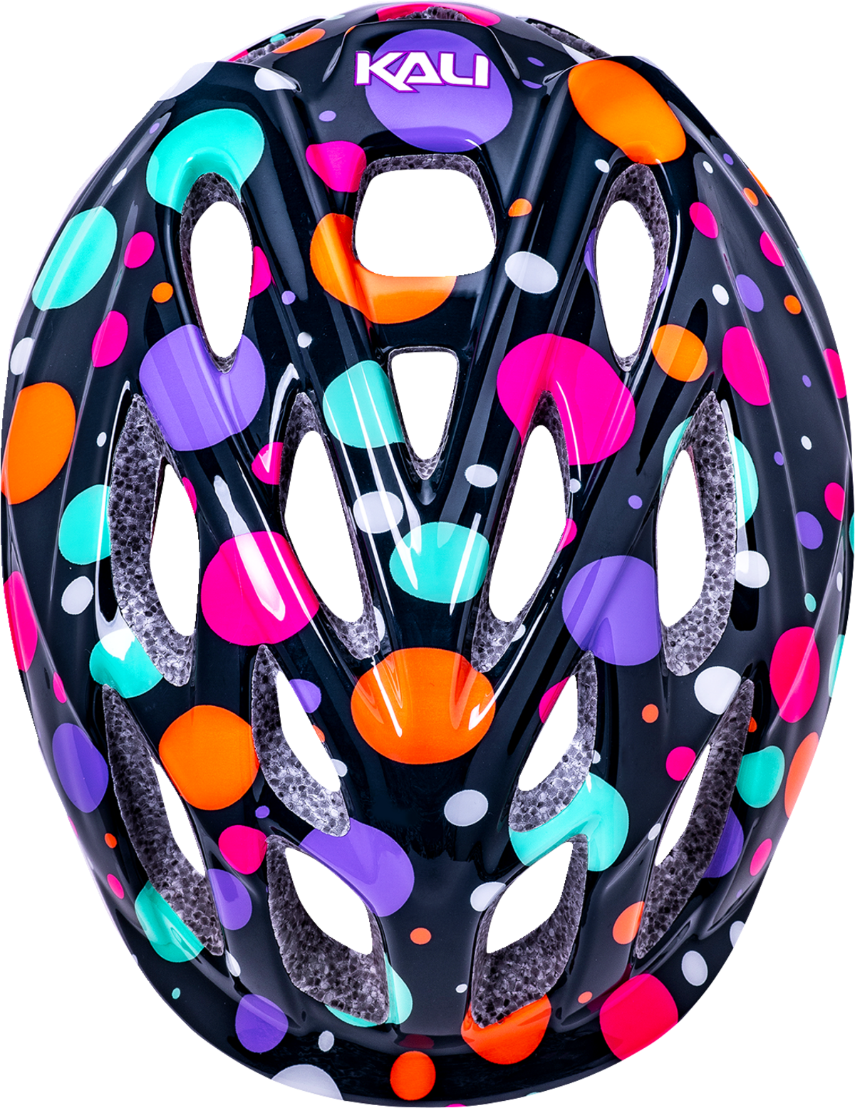 KALI Child Chakra Lighted Helmet - Confetti - Gloss Teal - XS 0221022134