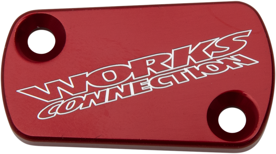 WORKS CONNECTION Clutch Cover - Red 21-151