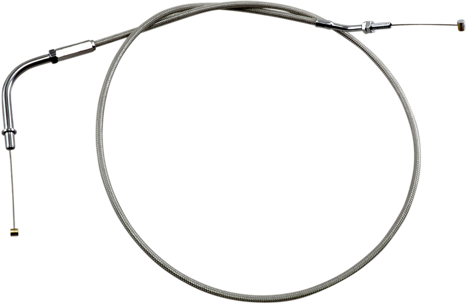 MOTION PRO Throttle Cable - Pull - Yamaha - Stainless Steel 65-0280