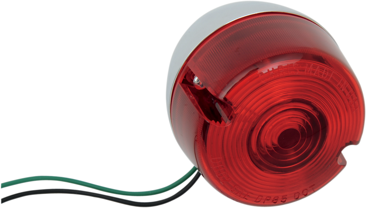 CHRIS PRODUCTS Rear Turn Signal Assembly - Red - Single Filament 8410R