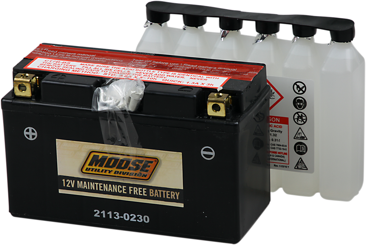 MOOSE UTILITY AGM Battery - YT7B-BS 2113-0230