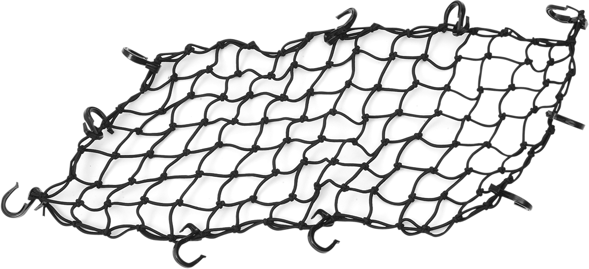 POWERTYE MFG. Adjustable Cargo Net - Black 50302