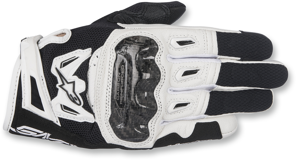 ALPINESTARS Stella SMX-2 Air Carbon V2 Gloves - Black/White - XS 3517717-12-XS