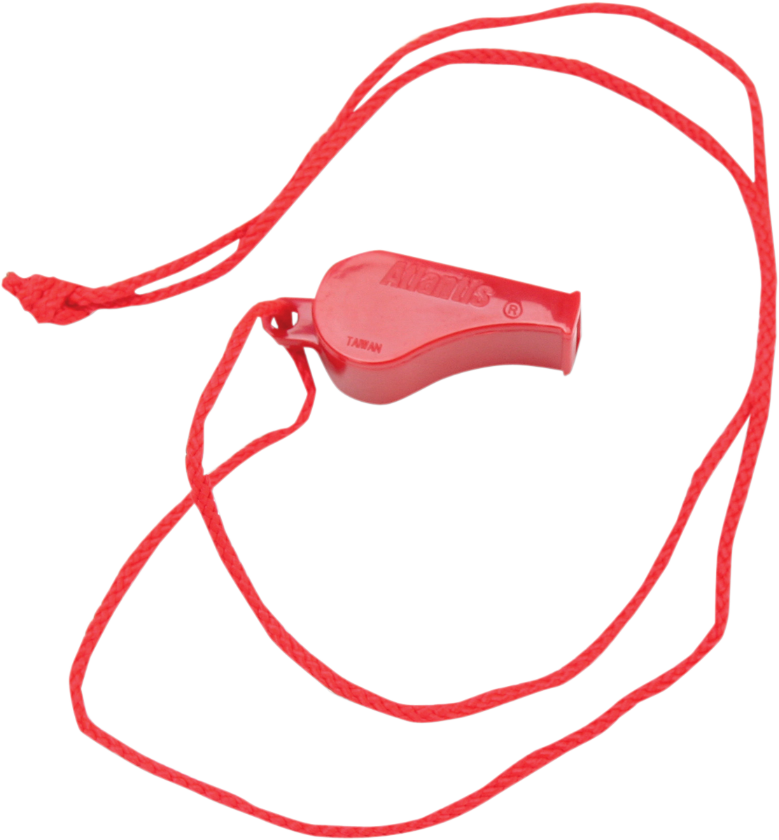 ATLANTIS Whistle - Corded - Red A2701