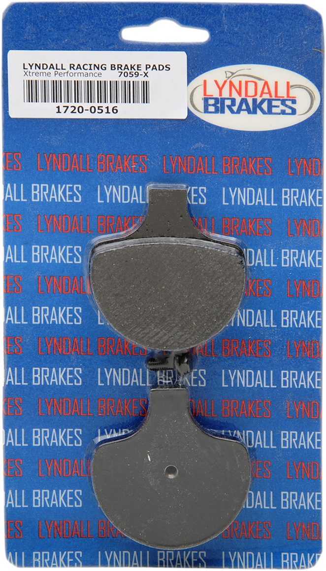 LYNDALL RACING BRAKES LLC X-Treme Brake Pads - Harley-Davidson 7059X