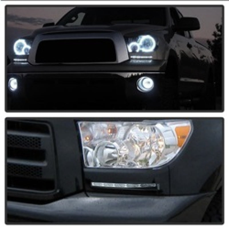 Spyder Toyota Tundra 07-13 Daytime LED Running Lights wo/switch Silver FL-DRL-TTU07-SIL 5077738