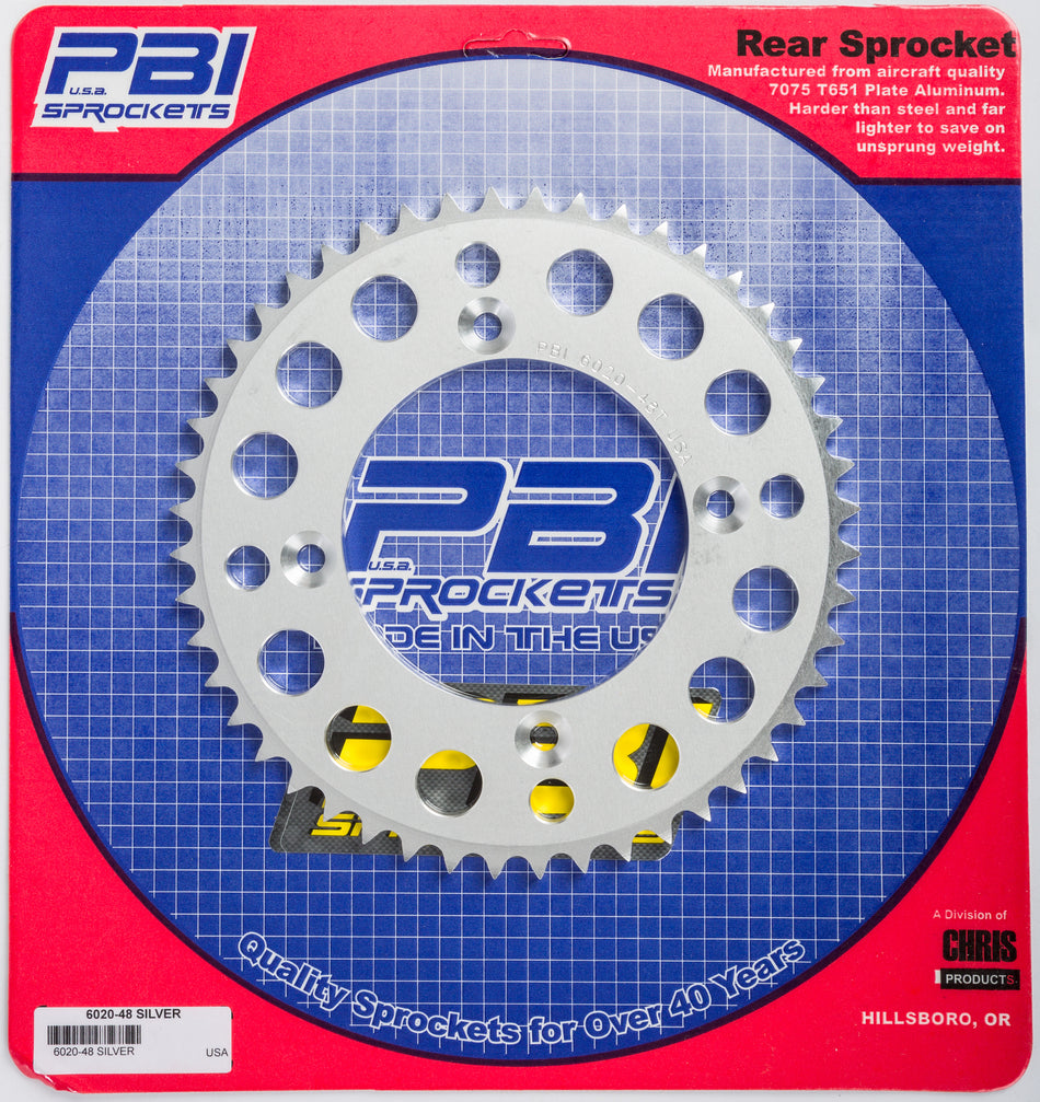 PBIRear Sprocket Aluminum 48t-420 Suz/Yam6020-48