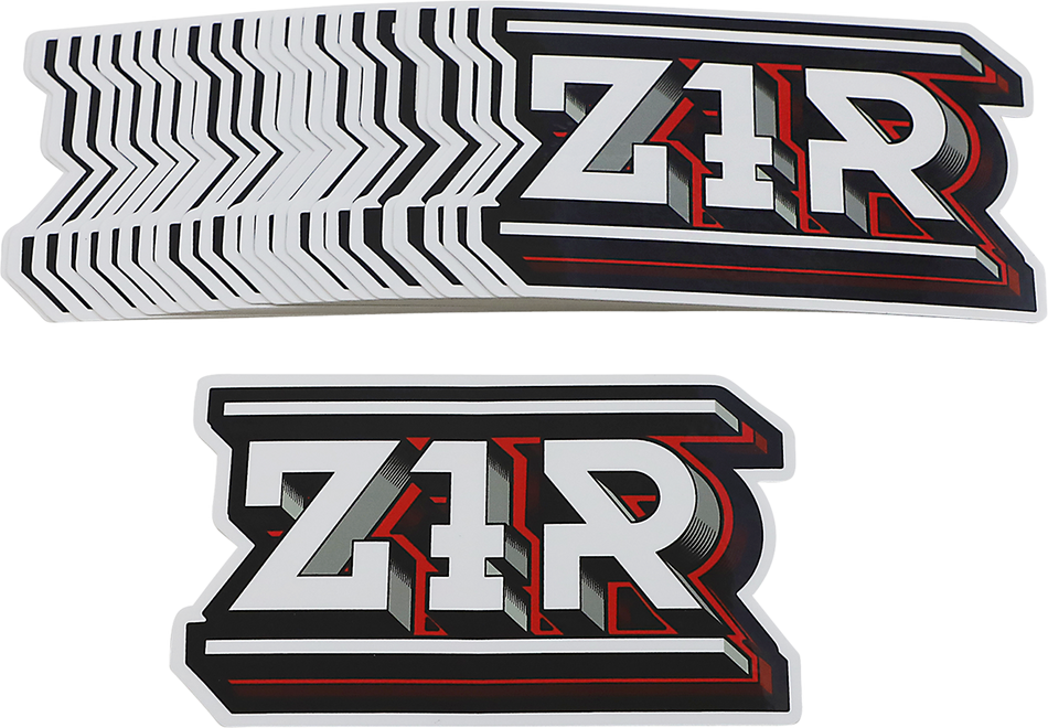 Z1R Z1R Sticker - 2 x 4 - 25 Pack 4320-2479