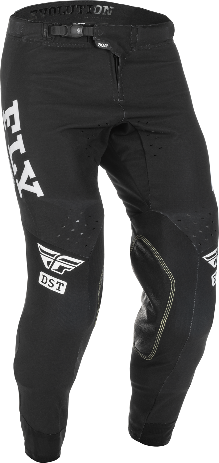 FLY RACING Evolution Dst Pants Black/White Sz 28 375-13128