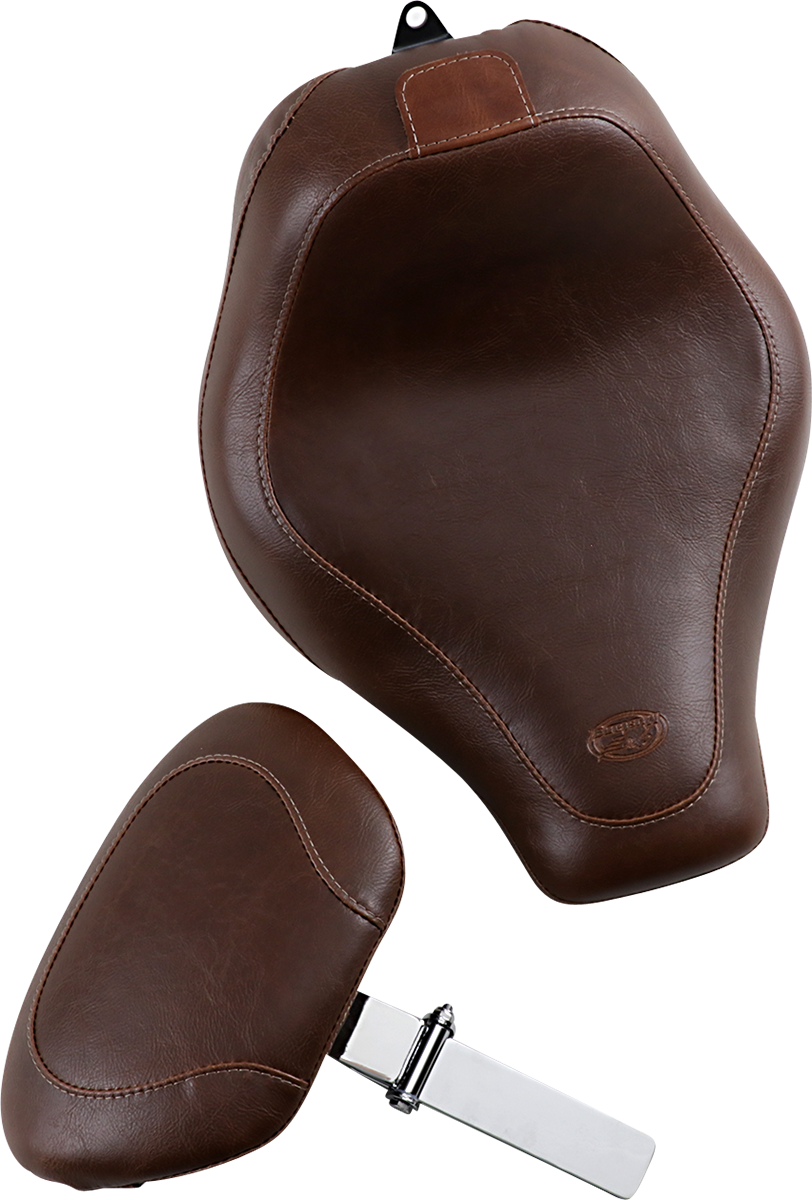 MUSTANG Wide Tripper Seat - Driver's Backrest - Brown 83028