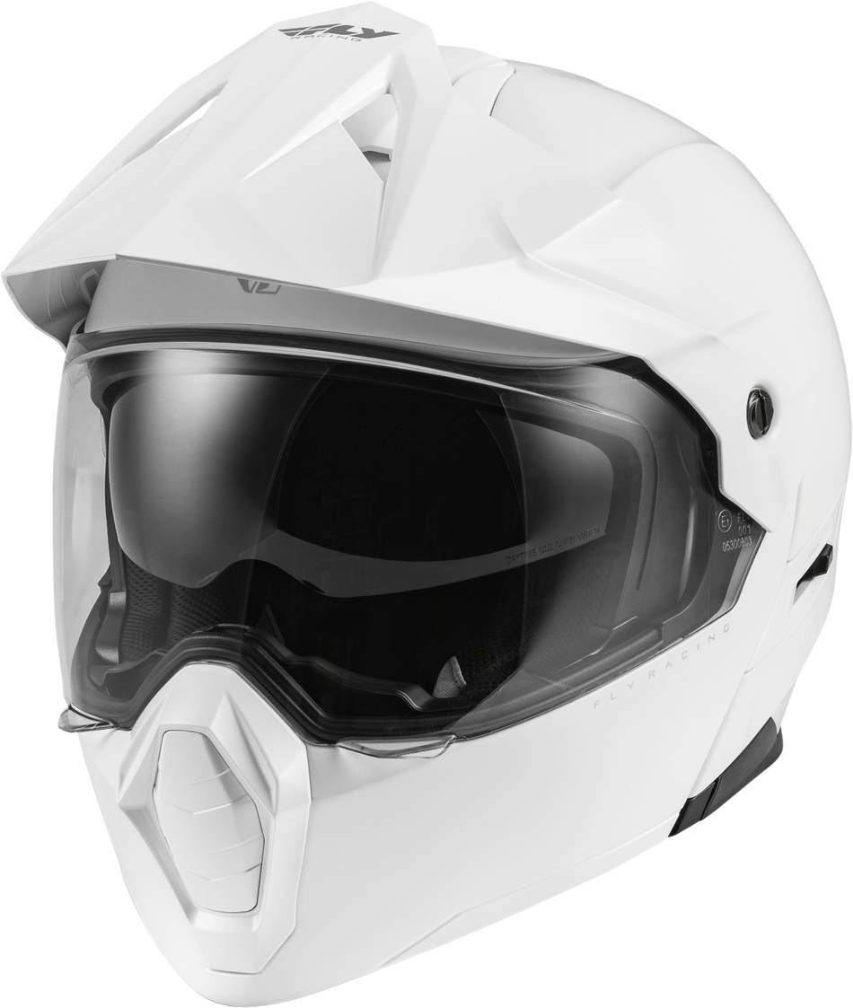 FLY RACING Odyssey Adventure Modular Helmet White Lg 73-8333LG