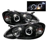 Spyder Toyota Corolla 03-08 Projector Headlights LED Halo- LED Blk - Low H1 PRO-YD-TC03-HL-BK 5011787