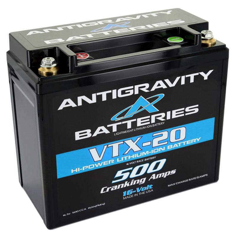 Antigravity Special Voltage YTX12 Case 16V Lithium Battery - Left Side Negative Terminal AG-VTX-20-L