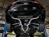 aFe Takeda 2.5in 304 SS Cat-Back Exhaust System w/ Black Tips 16-18 Infiniti Q50 V6-3.0L (tt) 49-36132NM-B