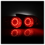 Spyder Acura RSX 02-04 LED Tail Lights Red Clear ALT-YD-ARSX02-LED-RC 5000385