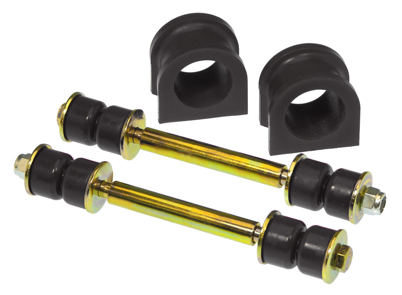 Prothane 07-14 Chevy Silverado Front Sway Bar Bushings - 36mm - Black 7-1193-BL