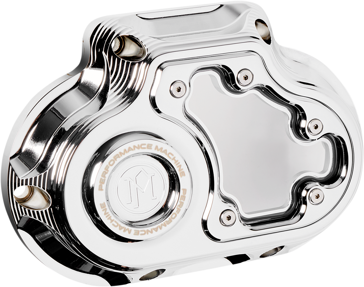 PERFORMANCE MACHINE (PM) Transmission Cover - Chrome 0177-2081M-CH