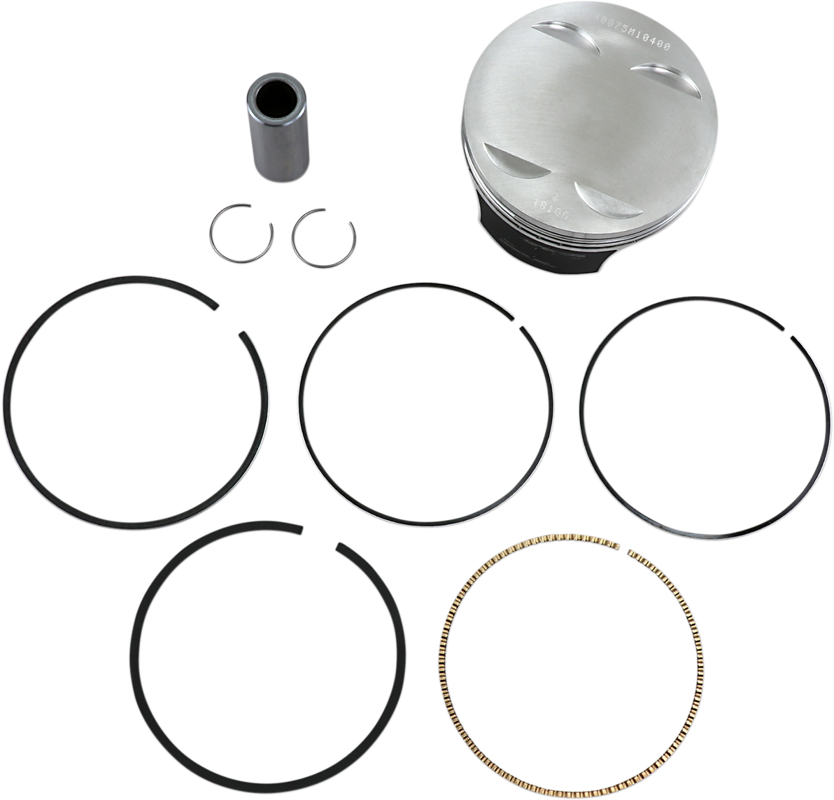 WISECO Piston Kit - TRX700XX - 10.5:1 High-Performance 40075M10400