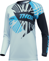 THOR Women's Sector Split Jersey - Blue/Black - XS 2911-0288