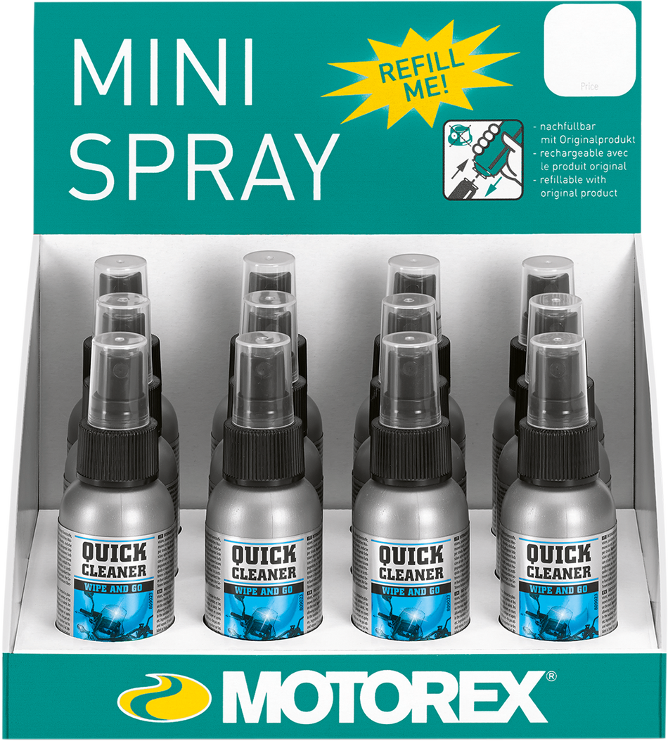 Limpiador rápido MOTOREX - Spray de 60 ml 152708 
