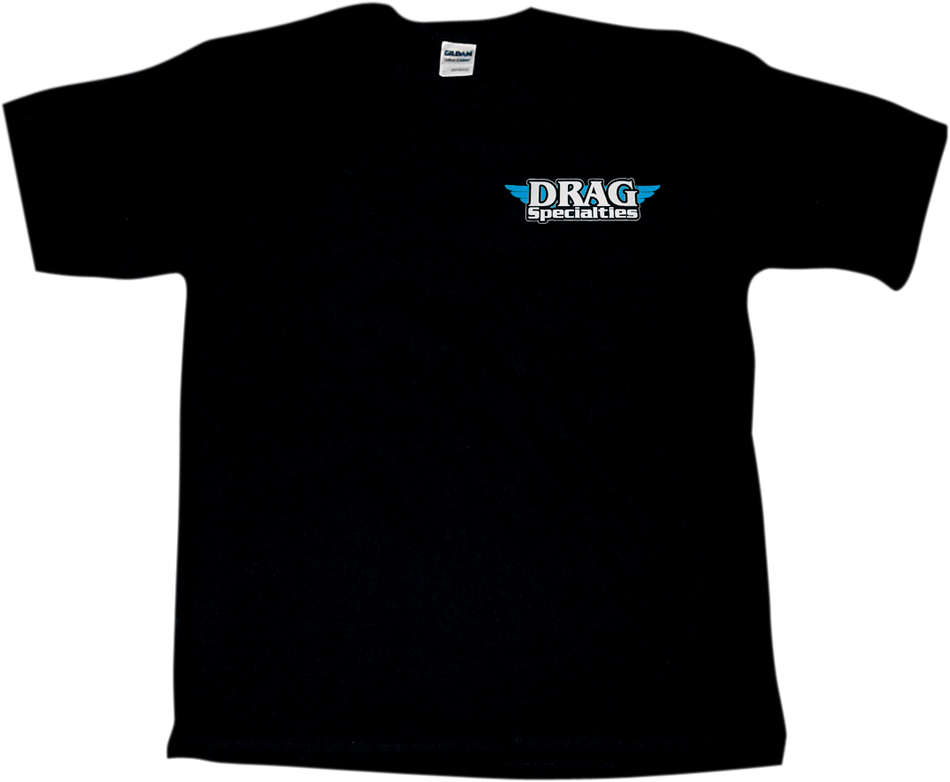 DRAG SPECIALTIES Drag Specialties T-Shirt - Black - Large 3030-3333