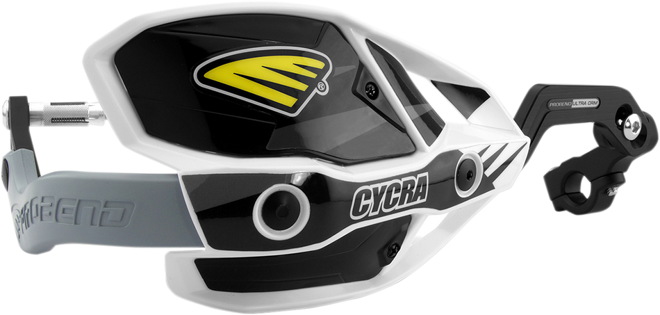 CYCRA Handguards - Ultra - Oversized - White/Black 1CYC-7408-12X