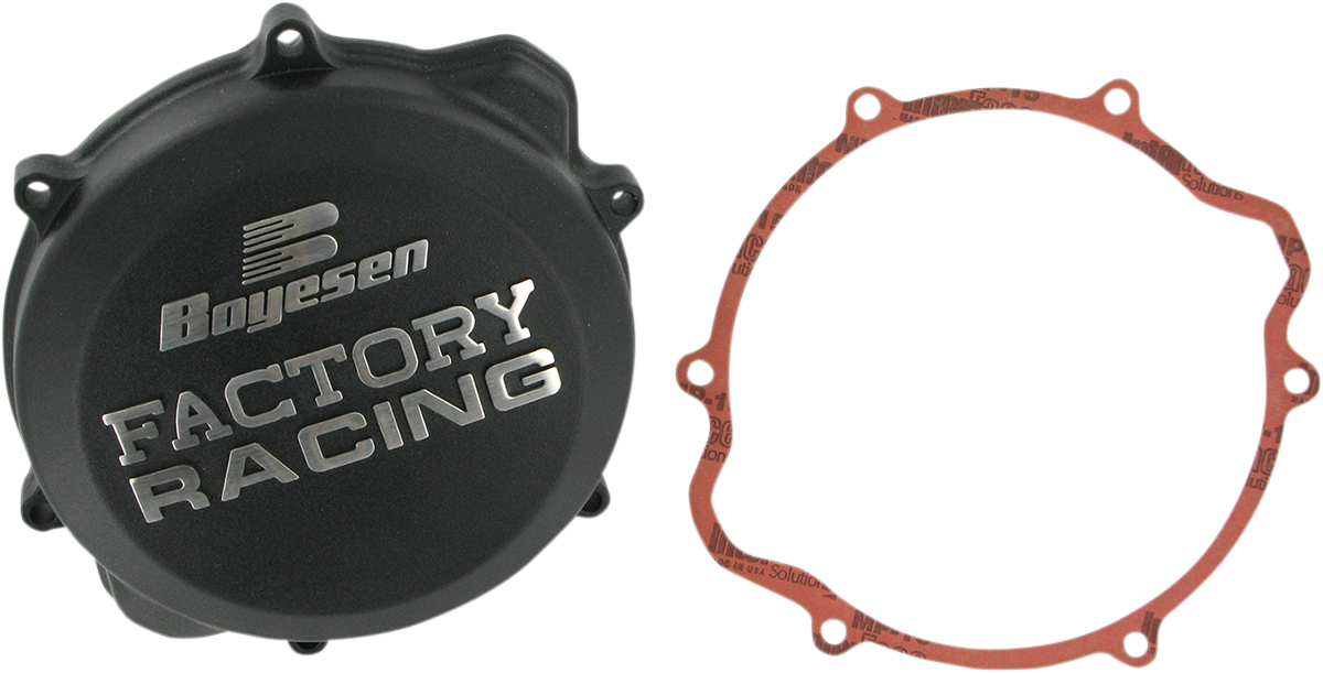 Tapa de embrague BOYESEN - Negra - CRF450 CC-06XB 