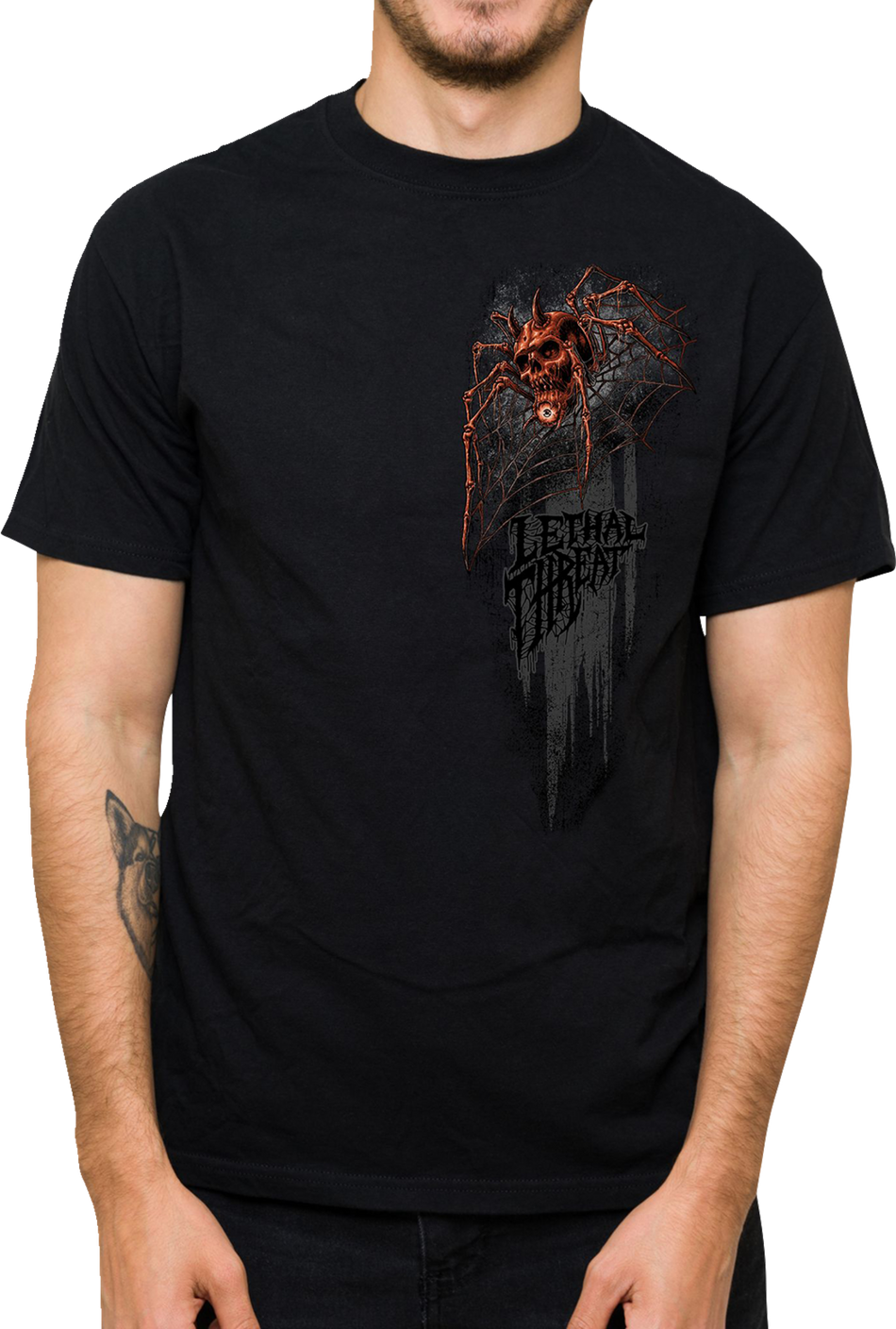 LETHAL THREAT Know Your Darkness T-Shirt - Black - XL LT20902XL