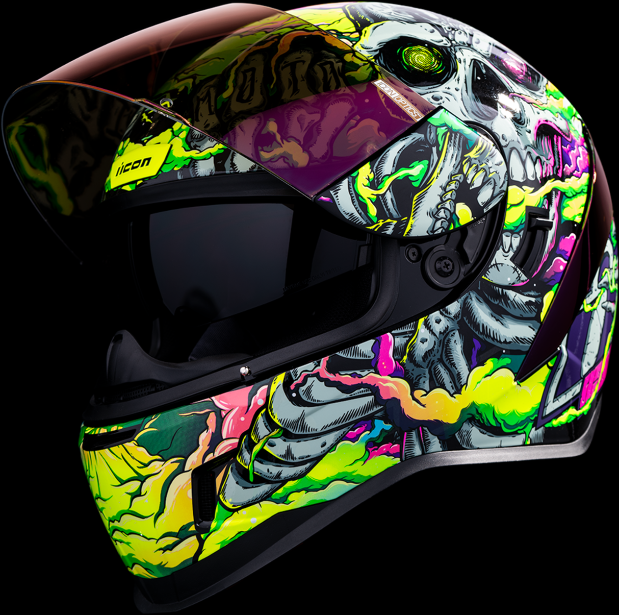 ICON Airform™ Helmet - Hippy Dippy - Purple - Large 0101-16027