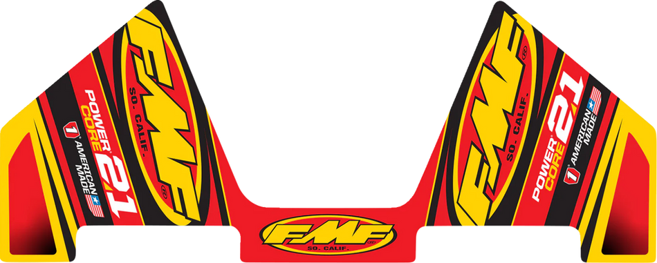 FMF Exhaust Replacement Decal - Powercore 2.1 014826 4320-1977