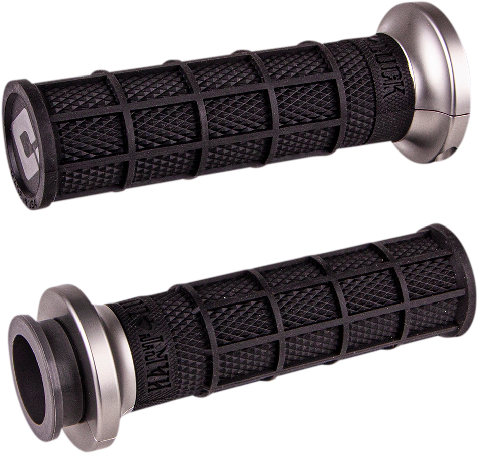 ODI Grips - Hart Luck - Cable - Black/Gunmetal V31HCW-BH-H