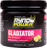 RYNO POWER Gladiator Pre-Workout Drink Mix - Tub GLAD-TUB